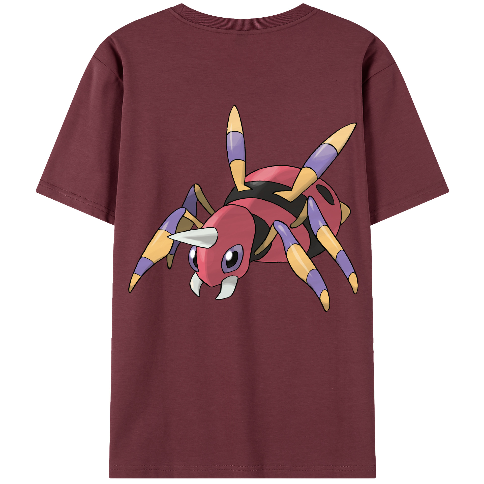 （画像用） ポケットモンスター Pokémon 綿100％半袖Tシャツ（背面プリント）